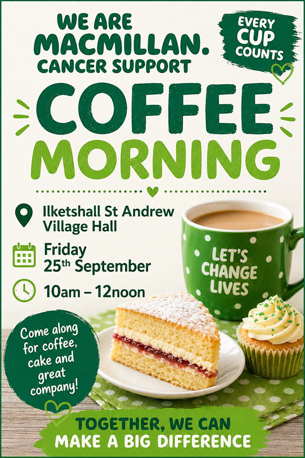 Macmillan Coffee Morning