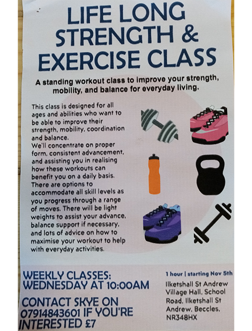 Life Long Strength and Exercise Classes