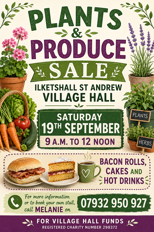 Plants And Produce Sale